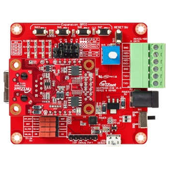 WIZ750SR-485-EVB top view
